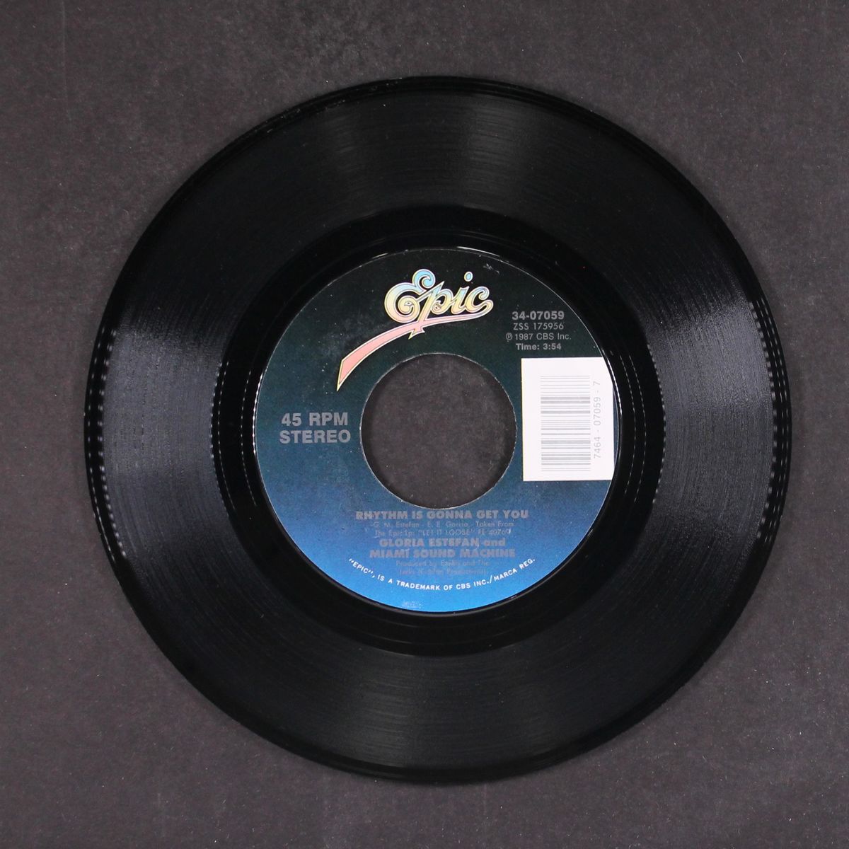 rhythm is gonna get you / give it up by GLORIA ESTEFAN