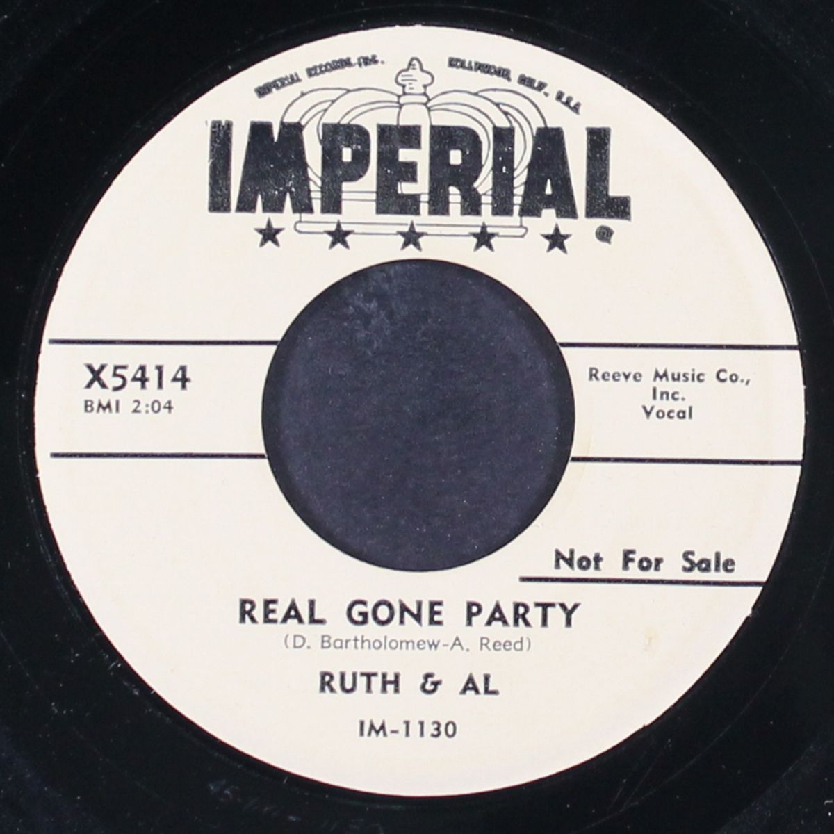 hello baby / real gone party by RUTH & AL