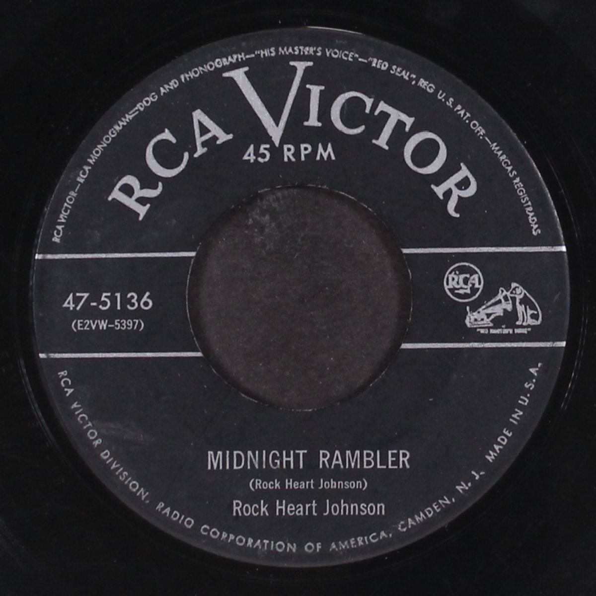 black spider / midnight rambler by ROCK HEART JOHNSON