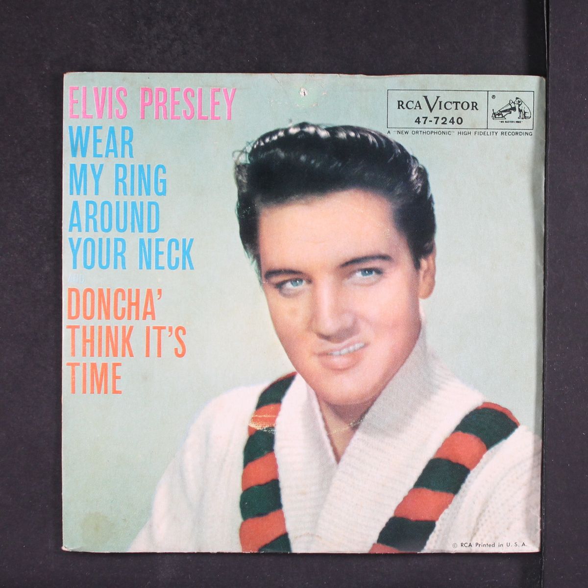 wear my ring around your neck by ELVIS PRESLEY
