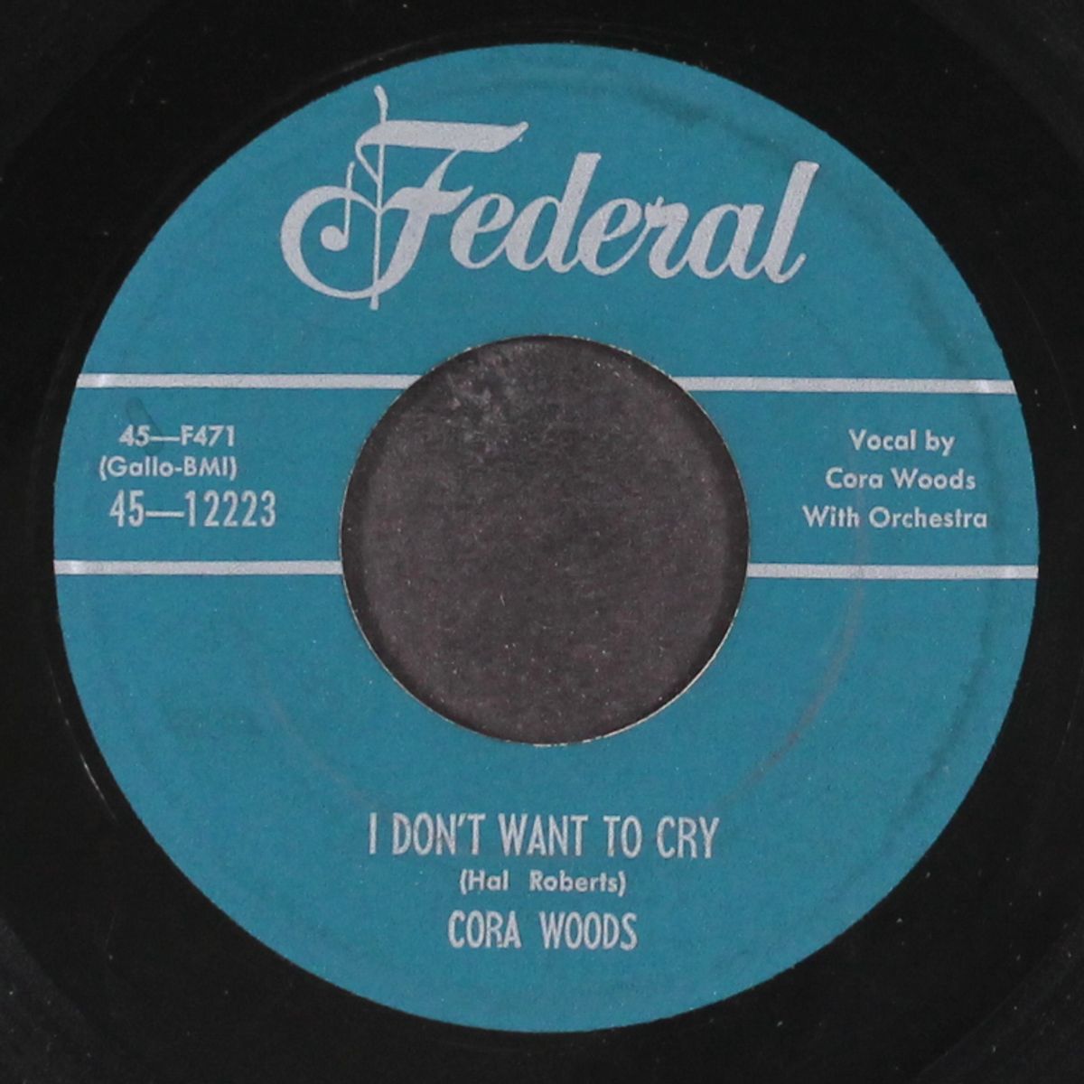 rocks in your head / i don't want to cry by CORA WOODS