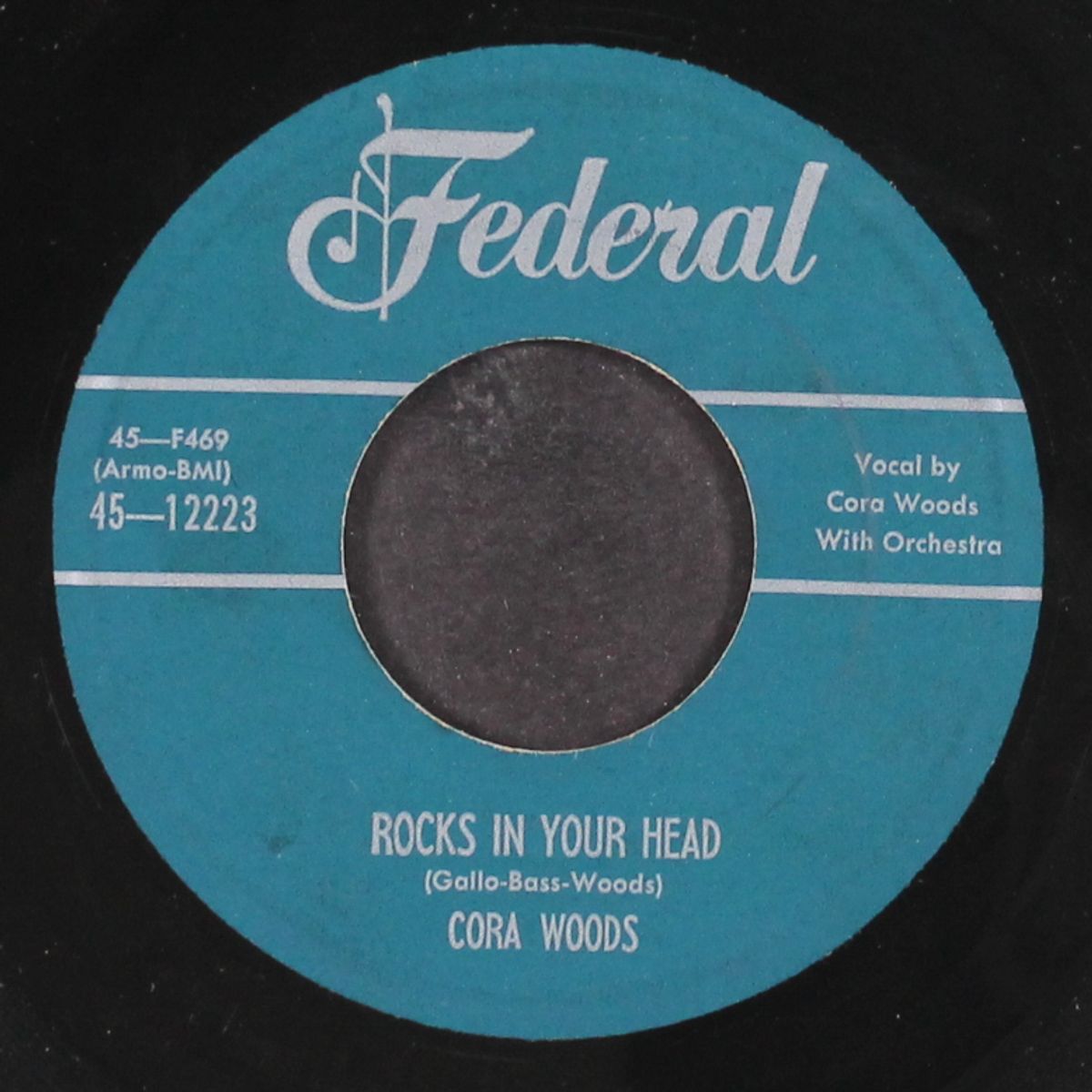 rocks in your head / i don't want to cry by CORA WOODS