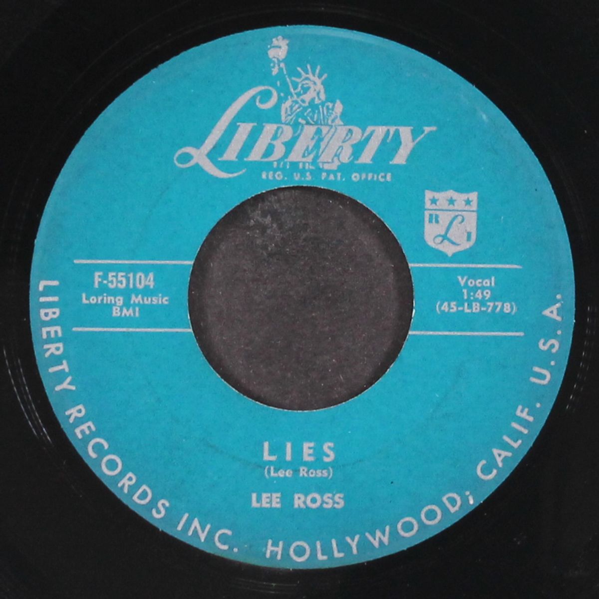 big man / lies by LEE ROSS