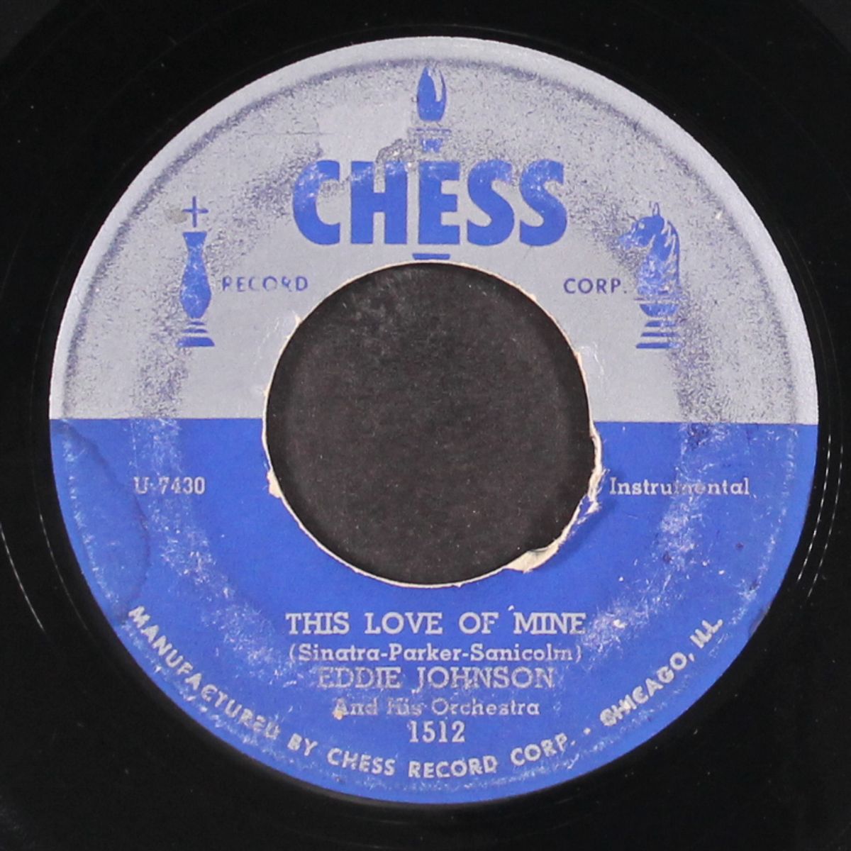 back-up / this love of mine by EDDIE JOHNSON