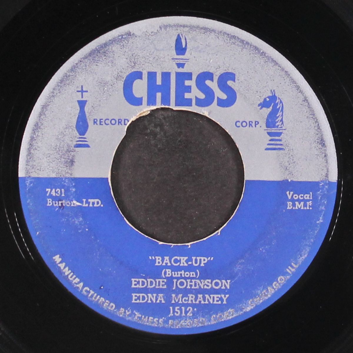 back-up / this love of mine by EDDIE JOHNSON