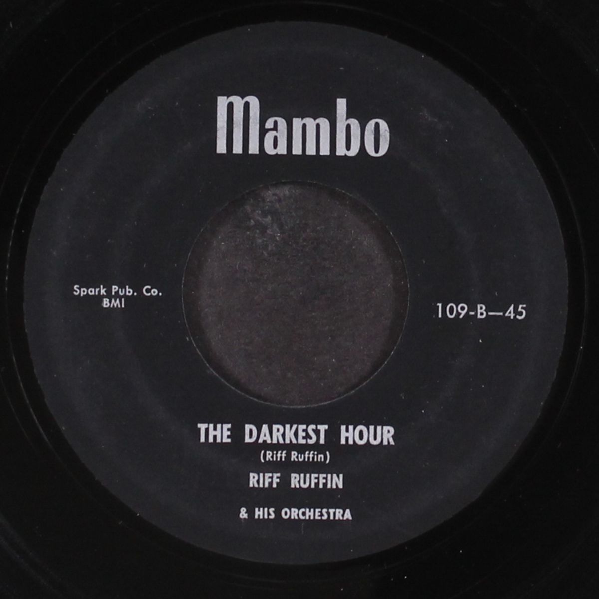 money for my honey / the darkest hour by RIFF RUFFIN