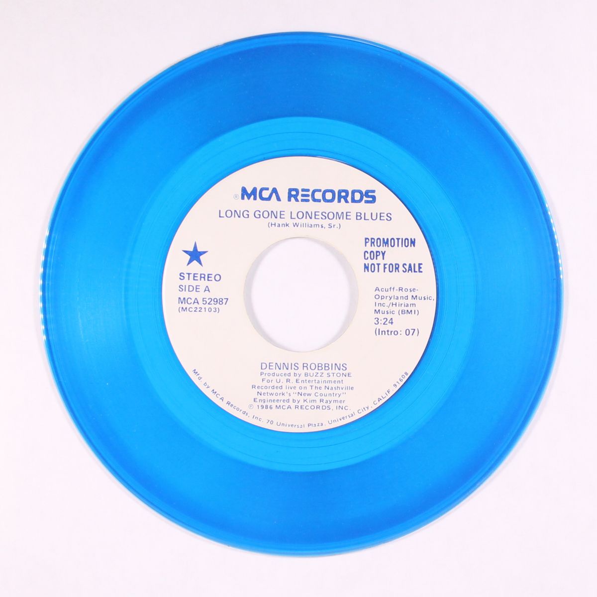 long gone lonesome blues / same by DENNIS ROBBINS