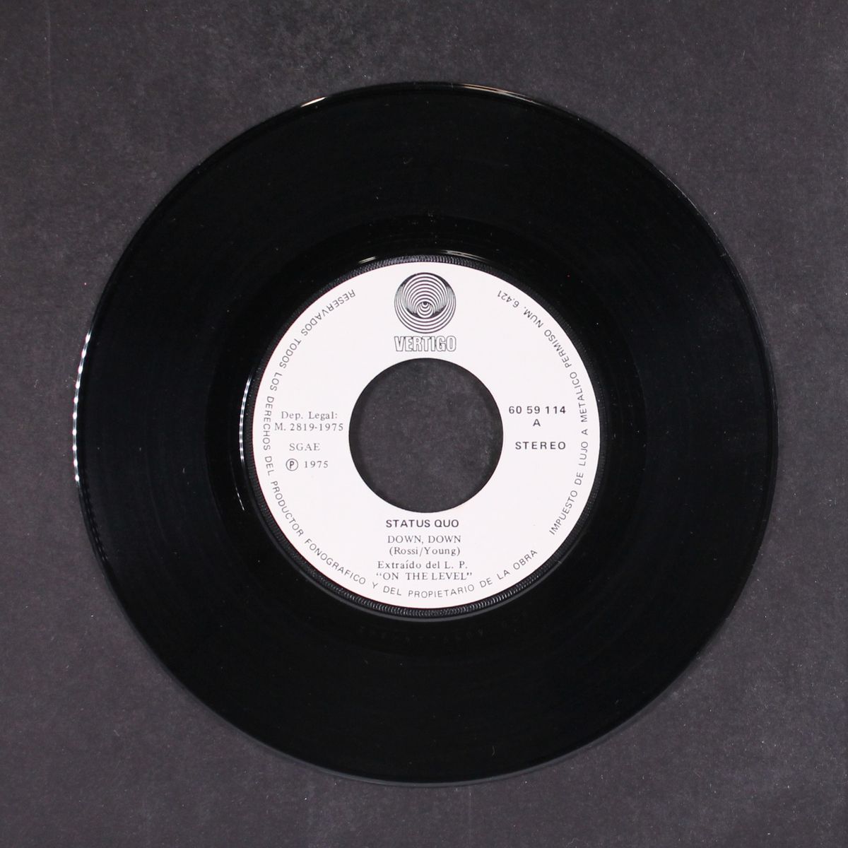 down down / night ride by STATUS QUO