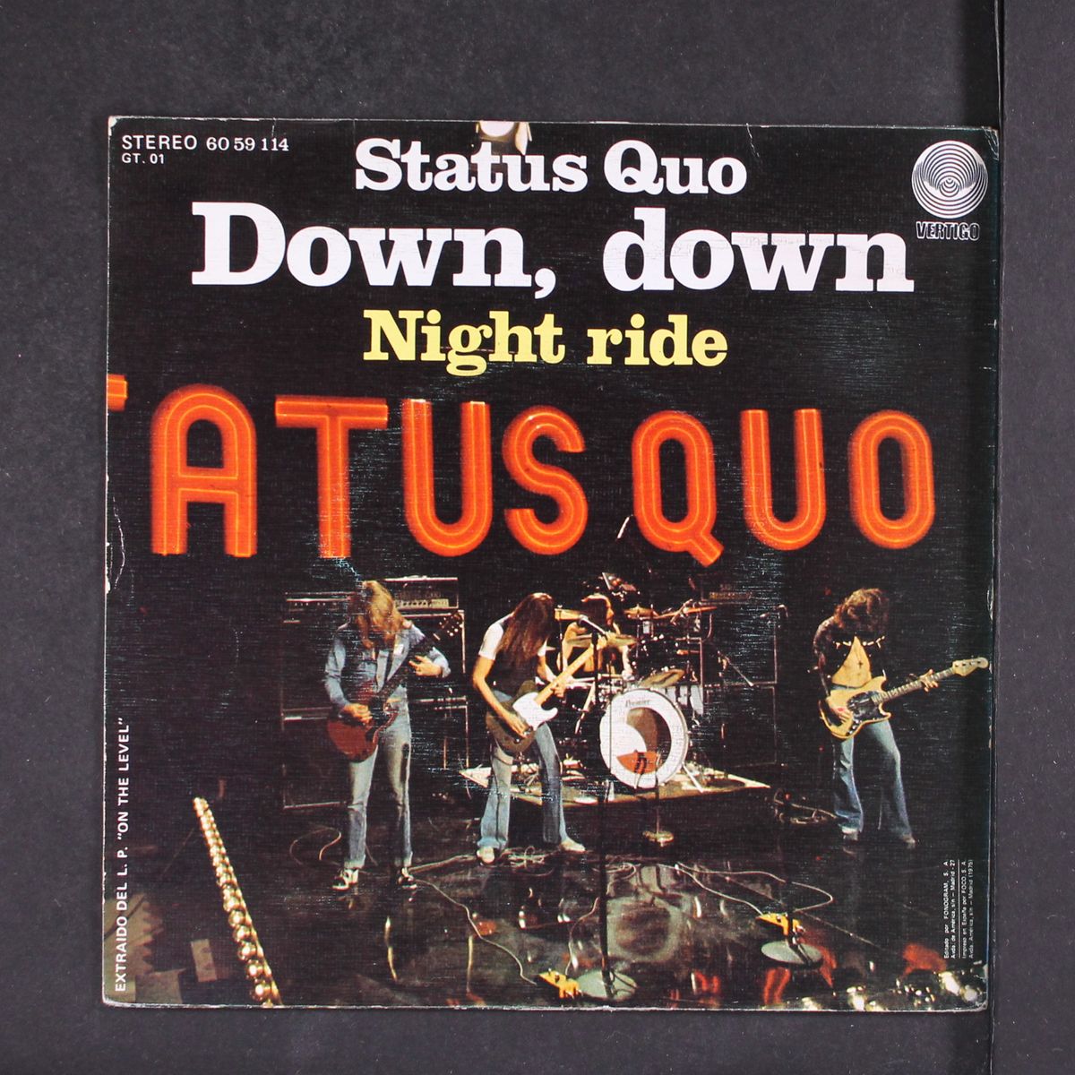 down down / night ride by STATUS QUO