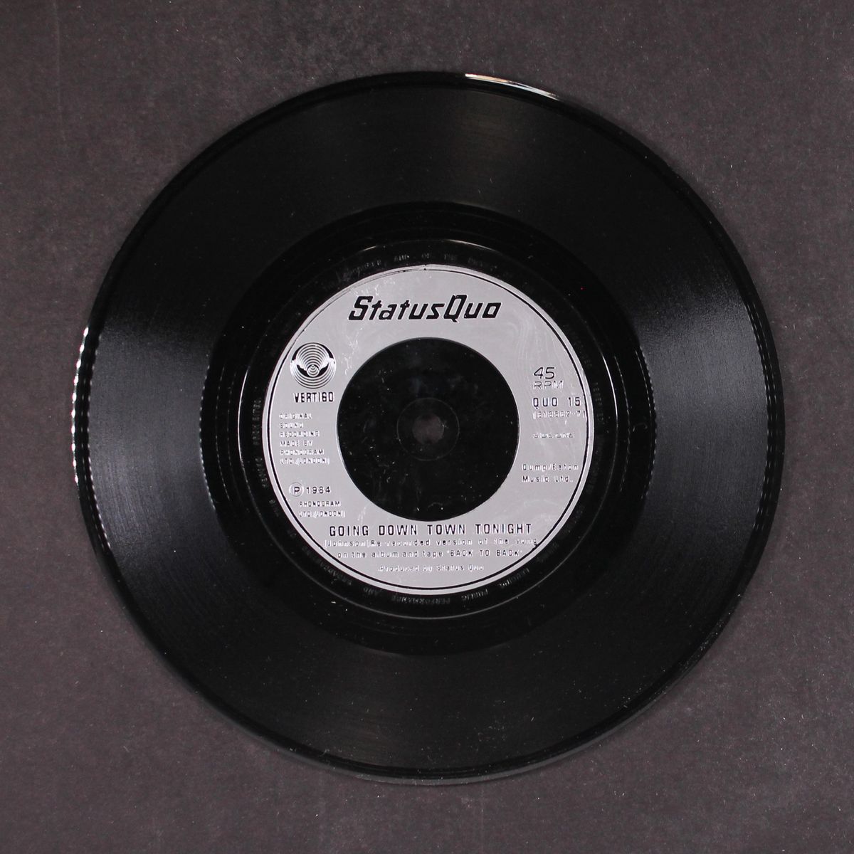 going down town tonight by STATUS QUO