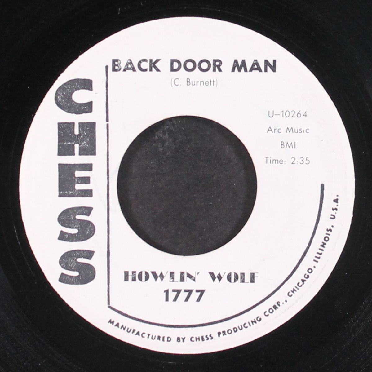 wang-dang-doodle / back door man by HOWLIN' WOLF