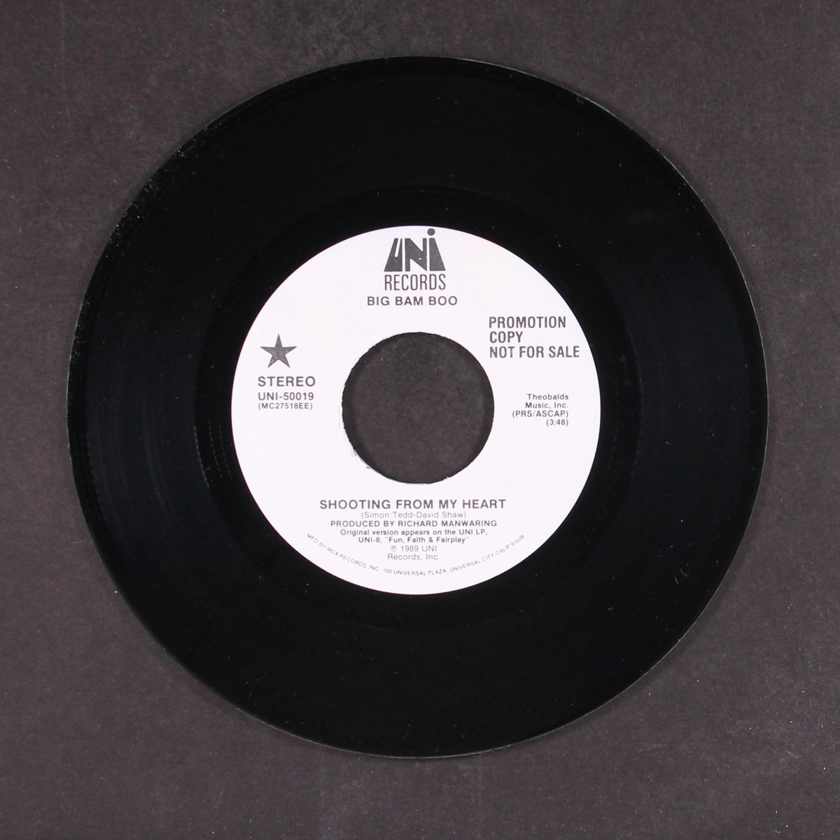 shooting from the heart / same by BIG BAM BOO