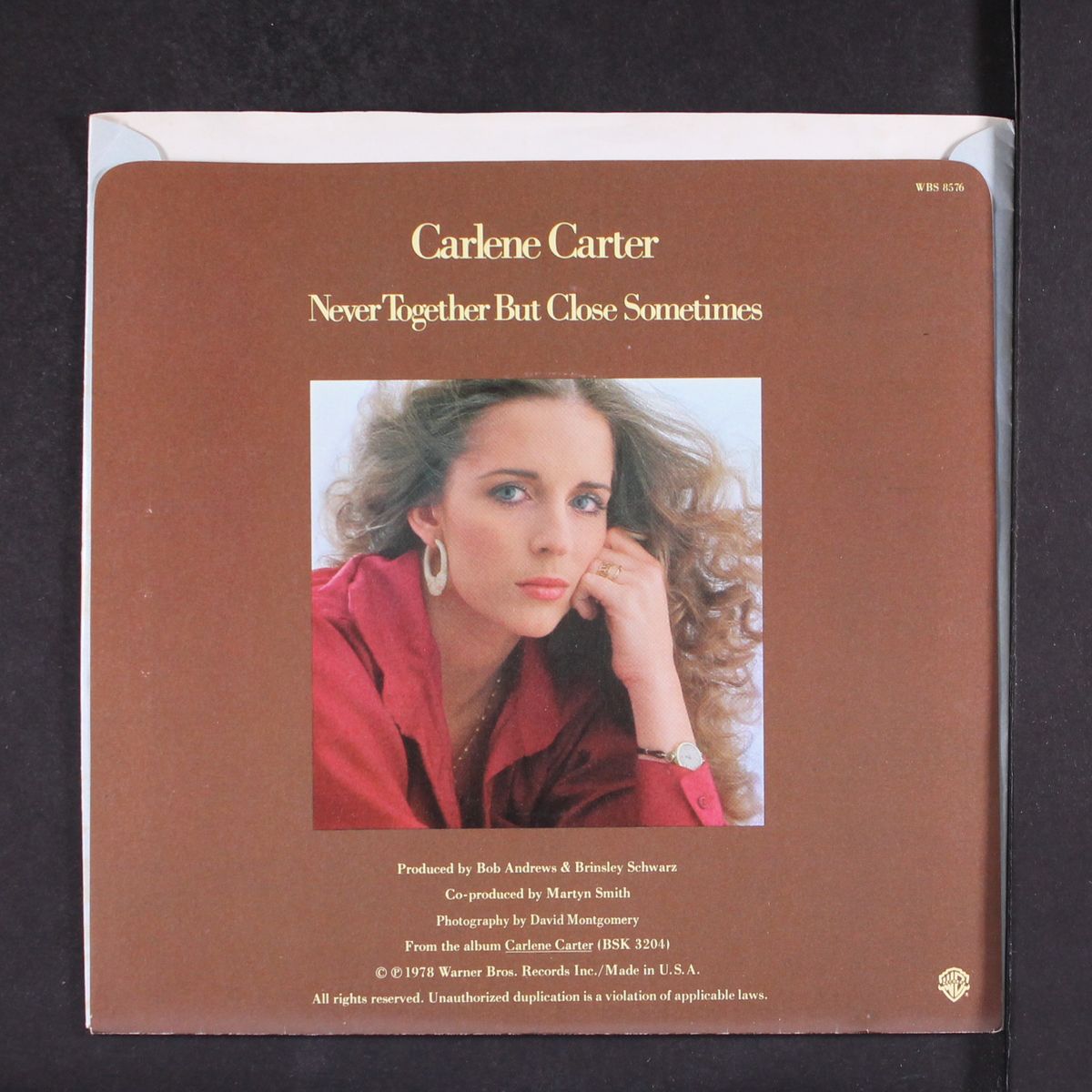 never together but close sometimes by CARLENE CARTER