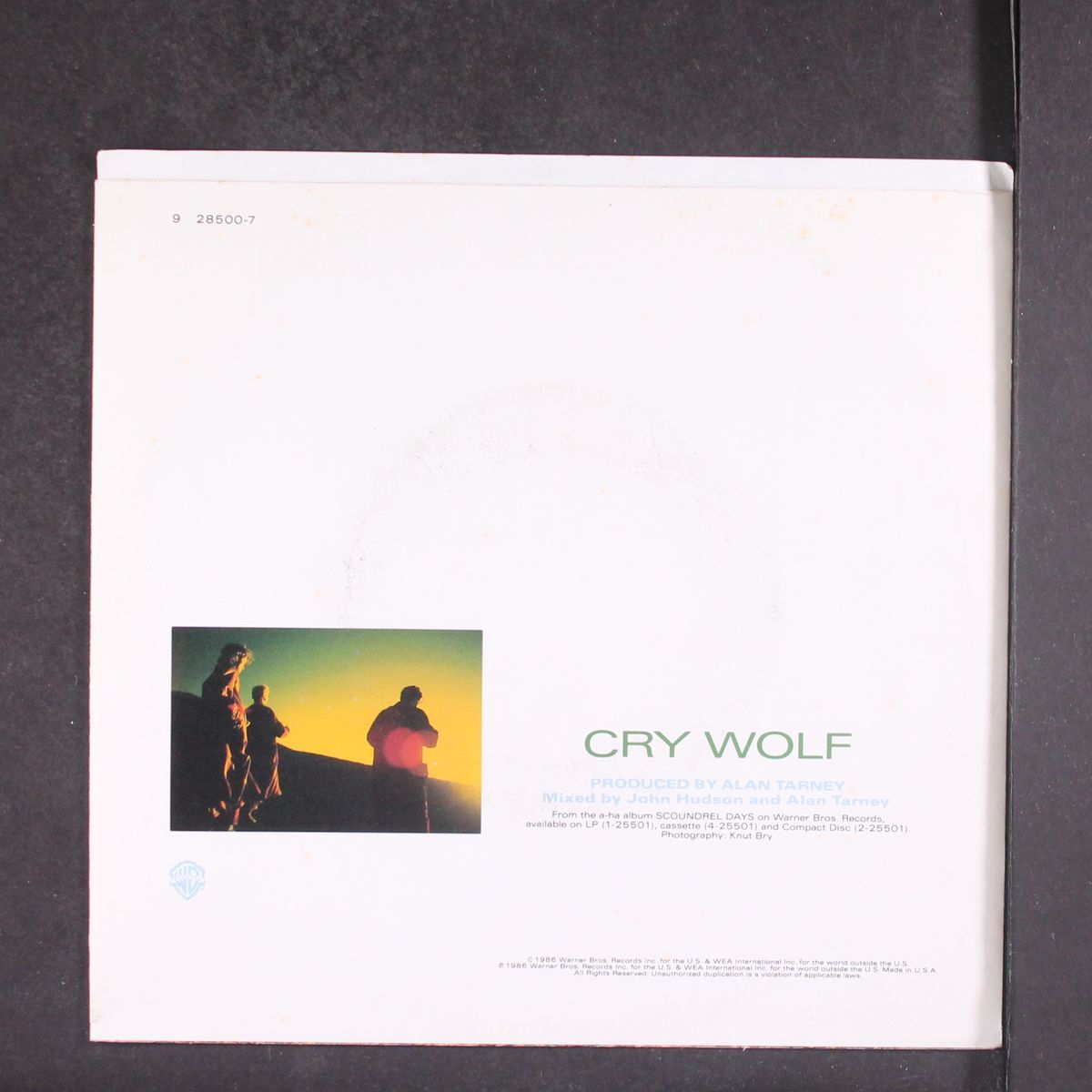 cry wolf / same by A-HA