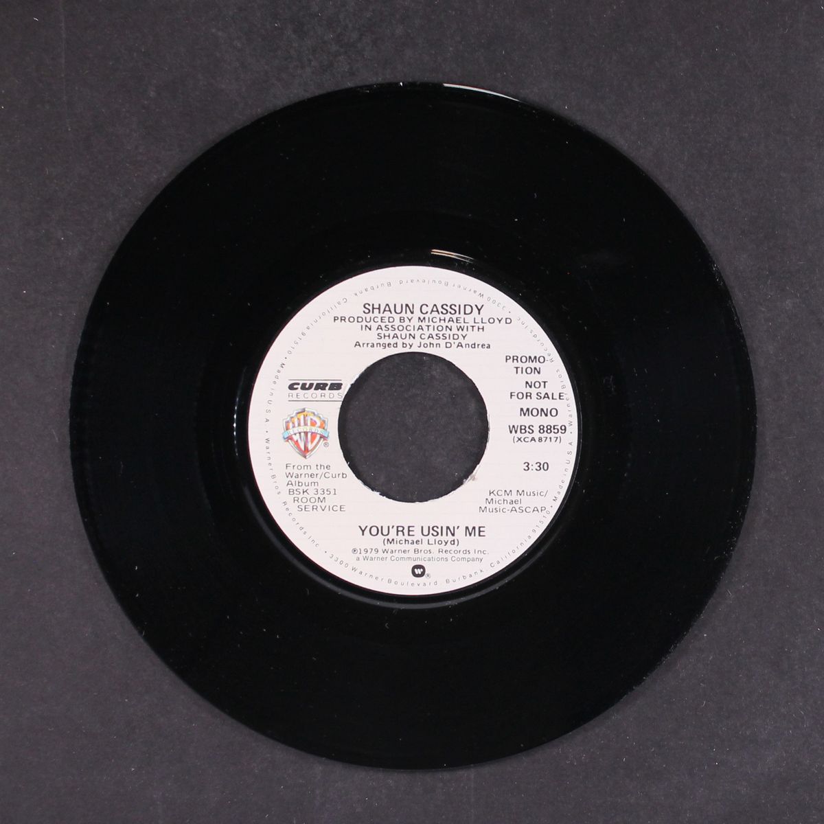 you're usin me / mono by SHAUN CASSIDY