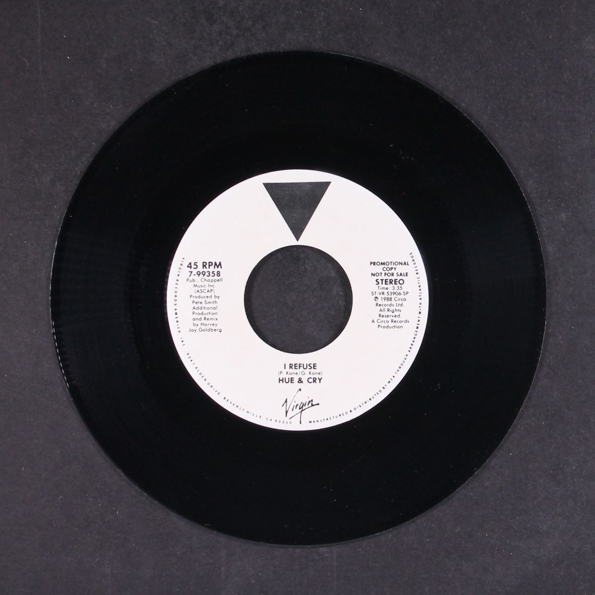 i refuse / same by HUE & CRY