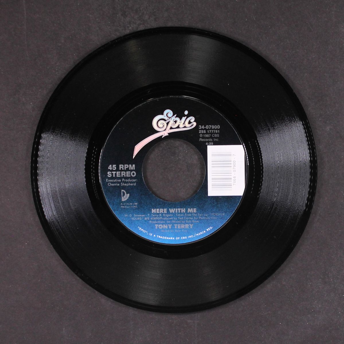 forever yours / here with me by TONY TERRY