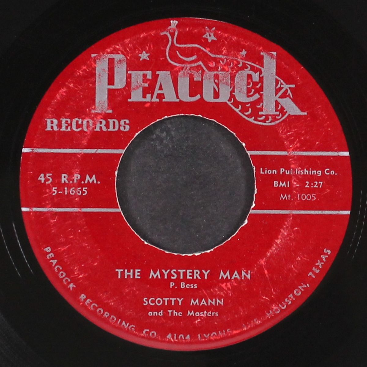 mystery man / little bit of loving by SCOTTY MANN & MASTERS