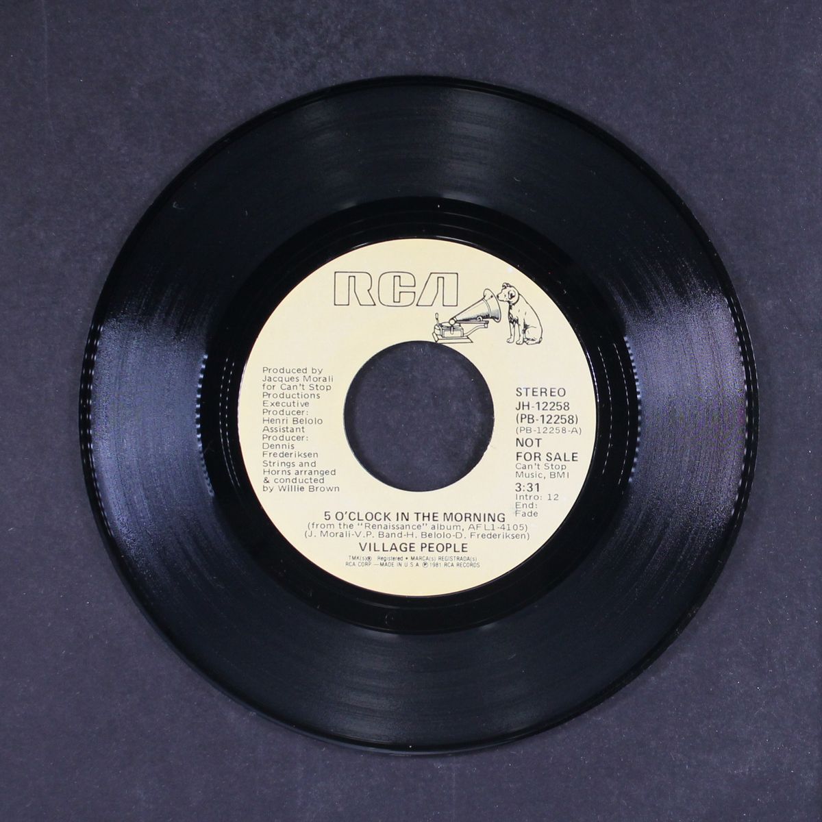 5 o'clock in the morning by VILLAGE PEOPLE