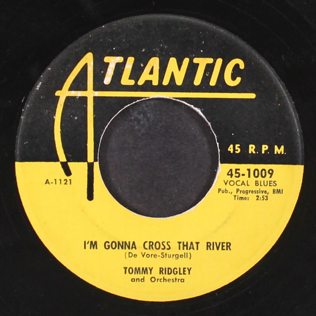 ooh lawdy my baby / i'm gonna cross that river by TOMMY RIDGLEY