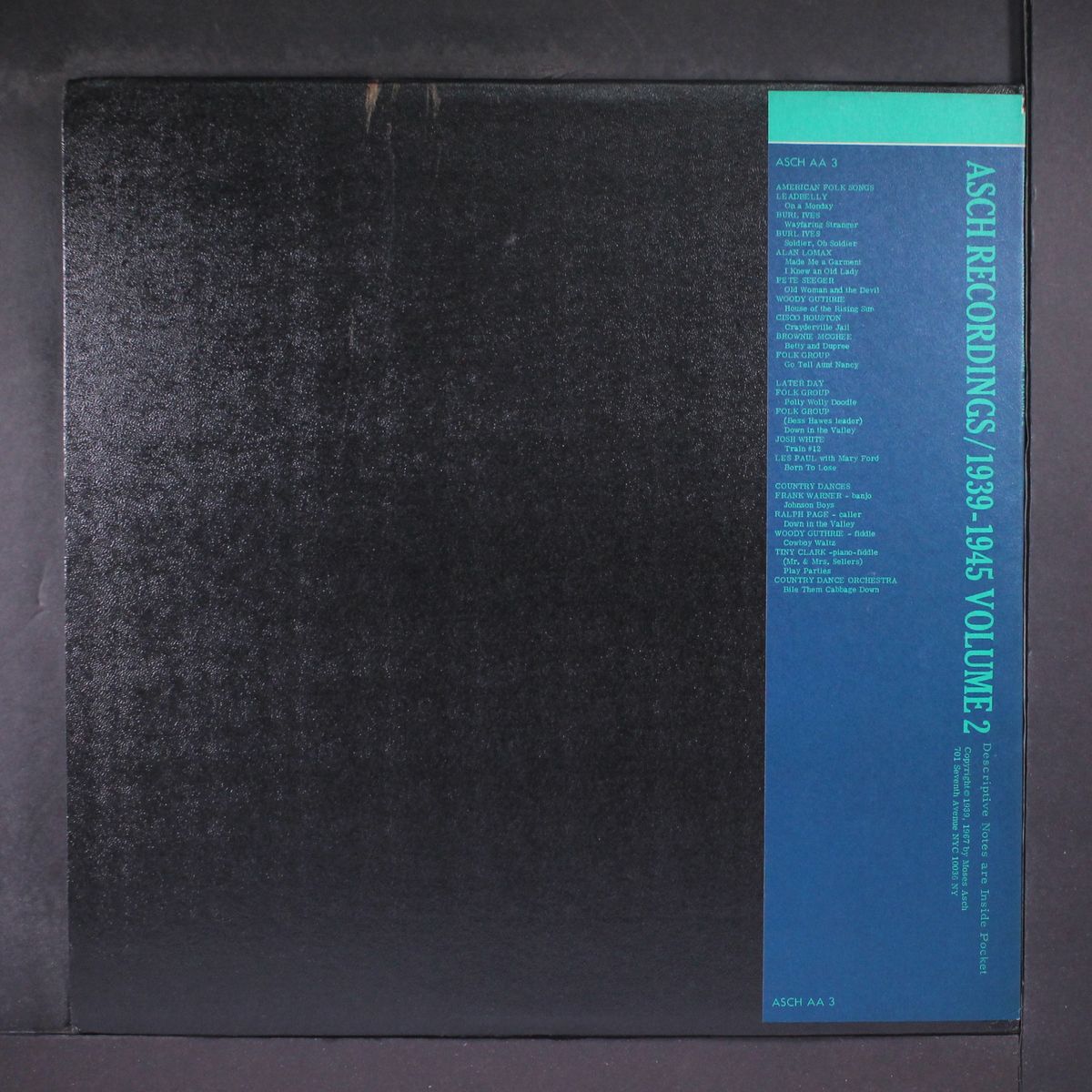 the asch recordings: 1939-1945, vol. 3 by VARIOUS