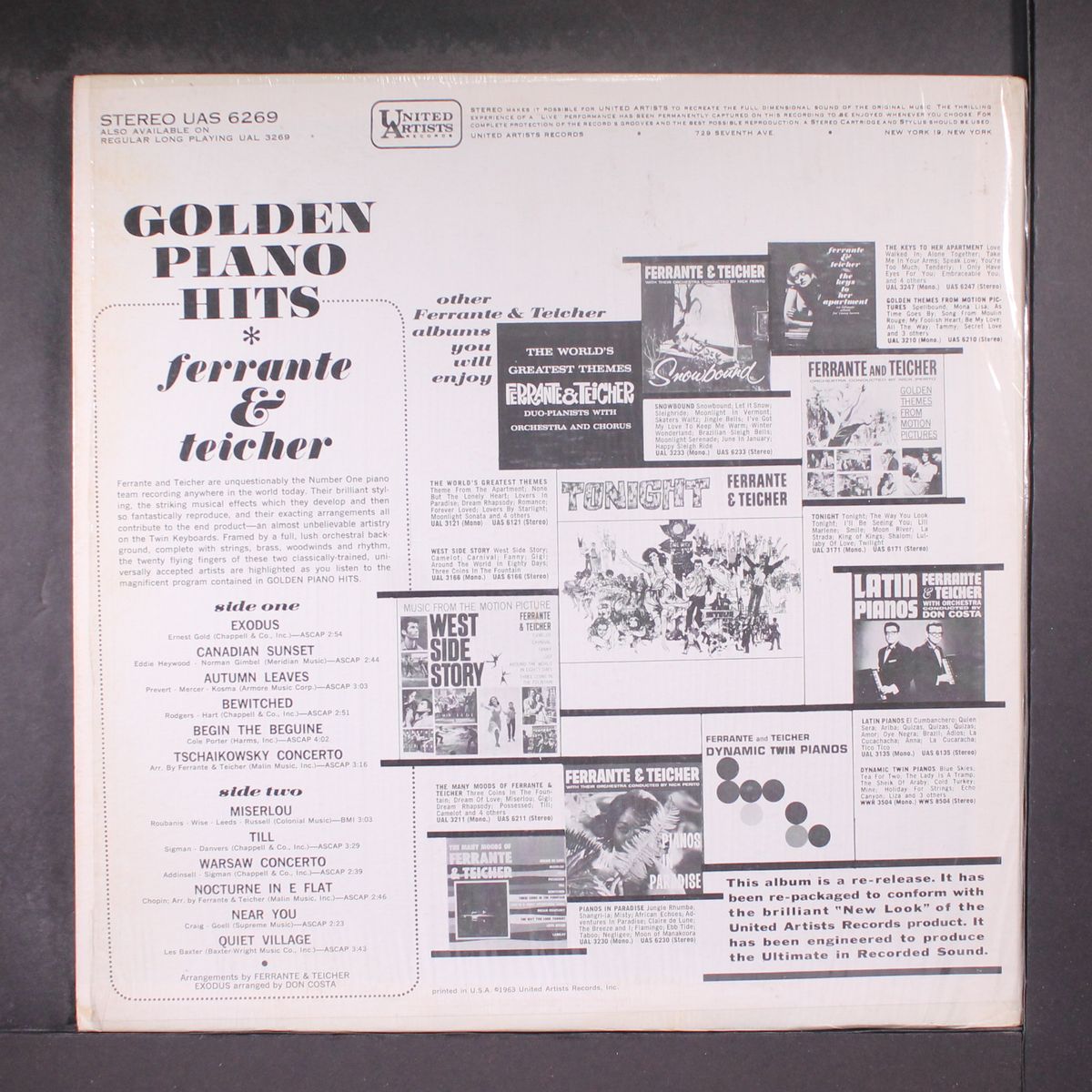 golden piano hits by FERRANTE & TEICHER