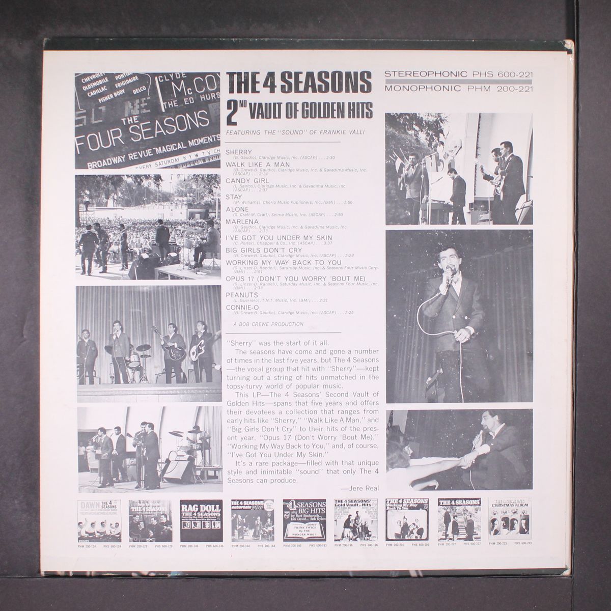 2nd vault of golden hits by FOUR SEASONS