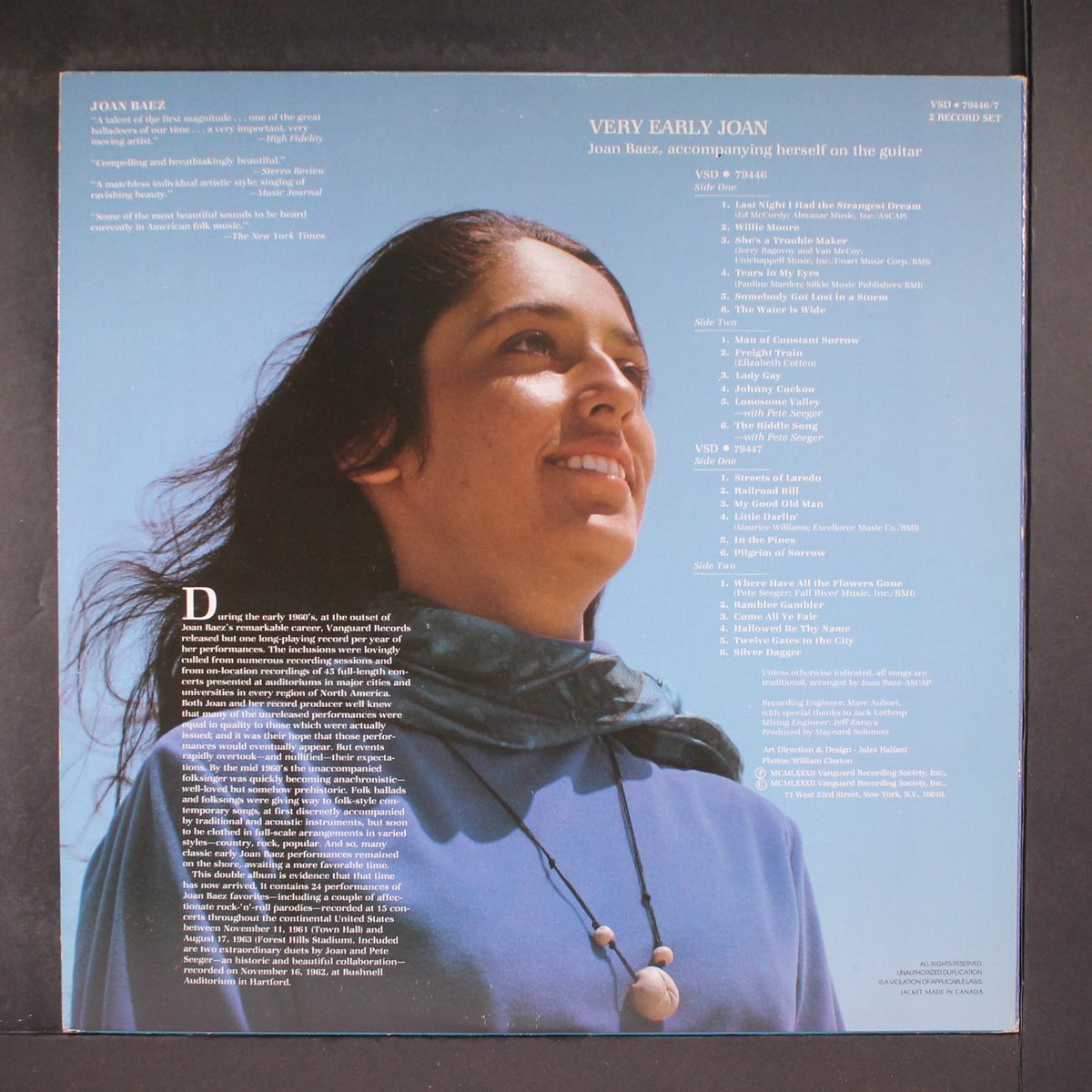 very early joan by JOAN BAEZ