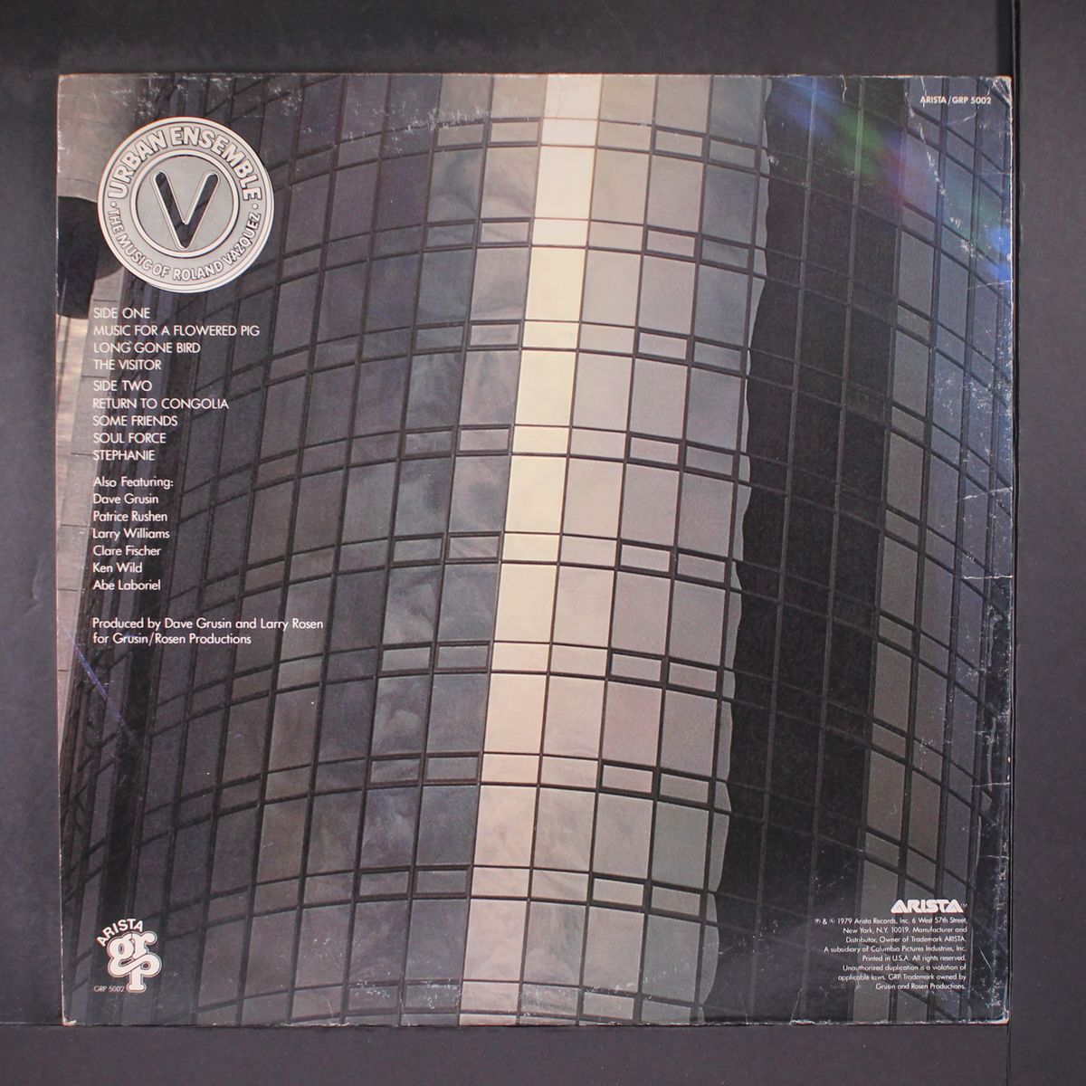 the music of roland vazquez by URBAN ENSEMBLE