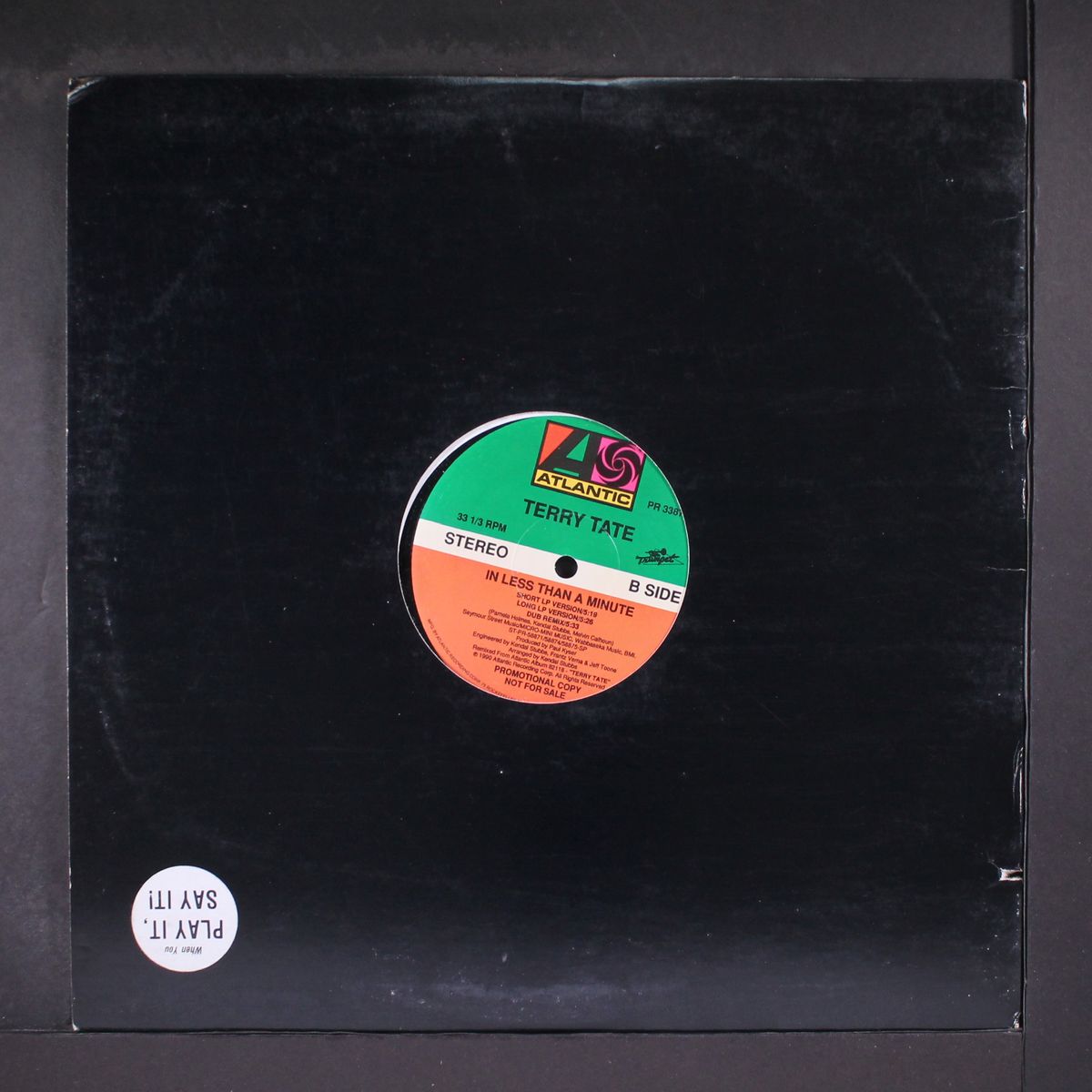 in less than a minute by TERRY TATE