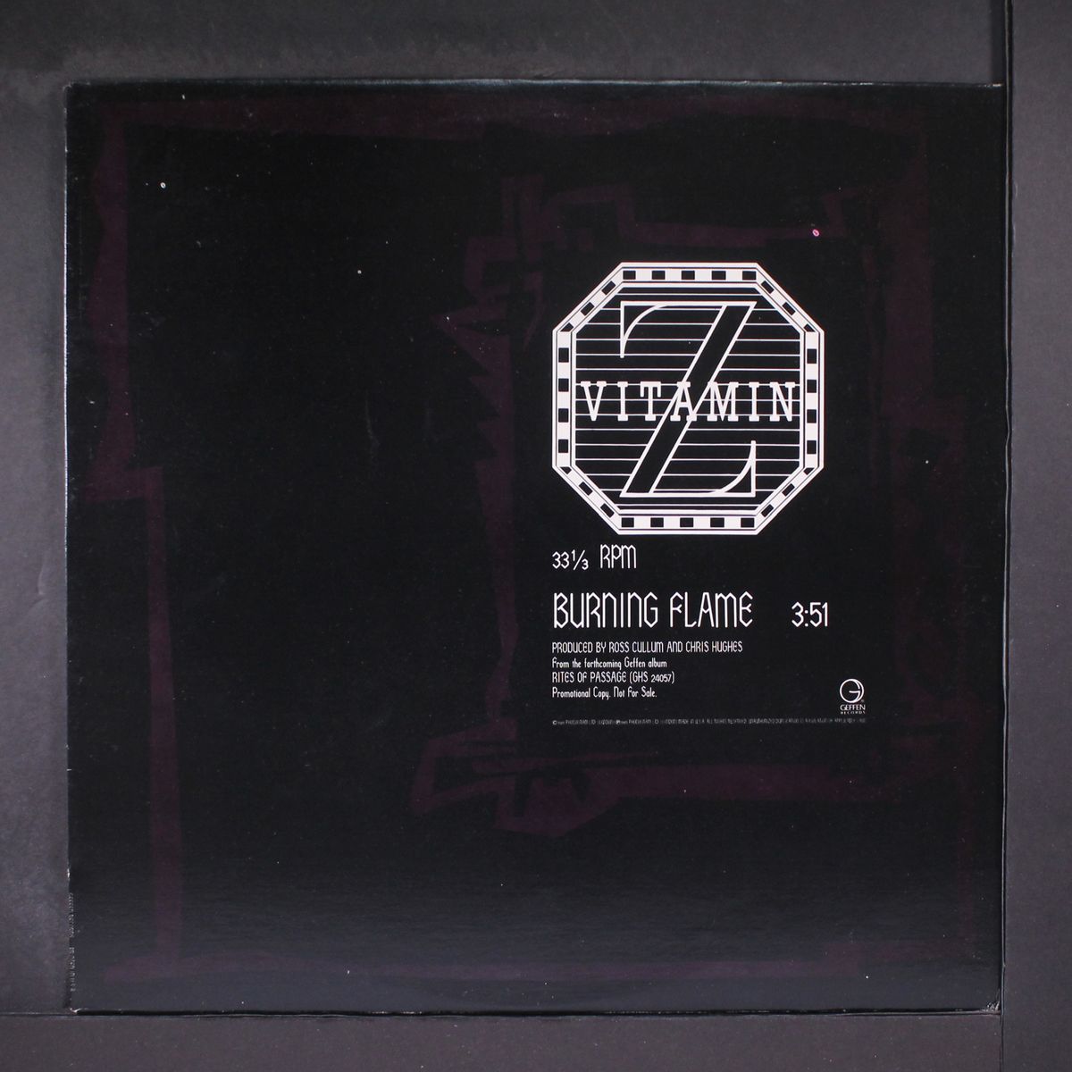 burning flame / same by VITAMIN Z