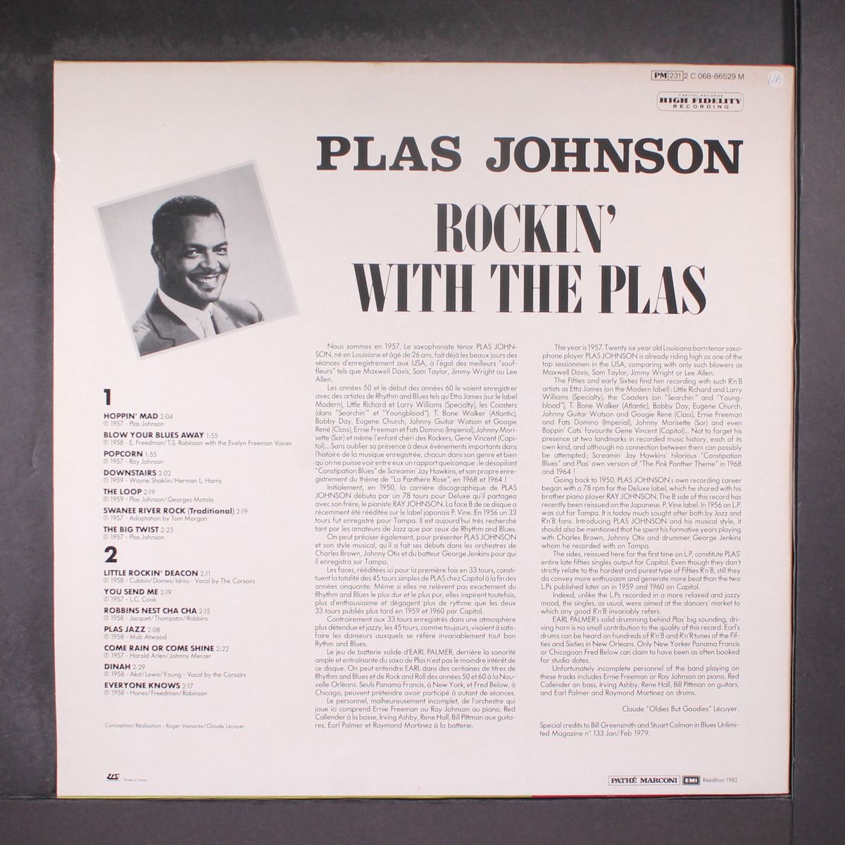 rockin' with the plas by PLAS JOHNSON
