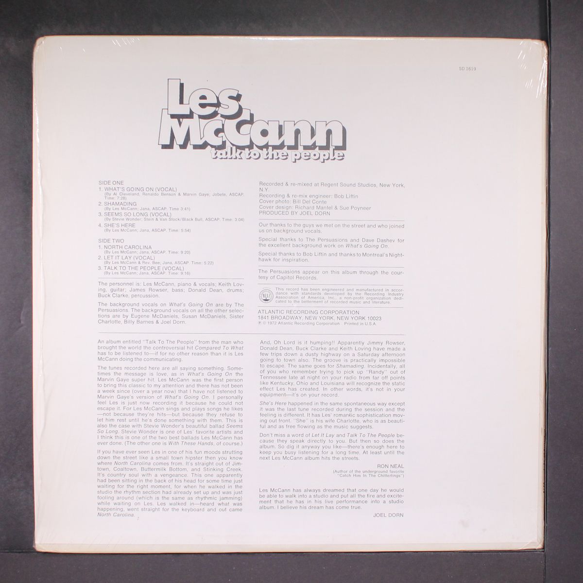talk to the people by LES MCCANN