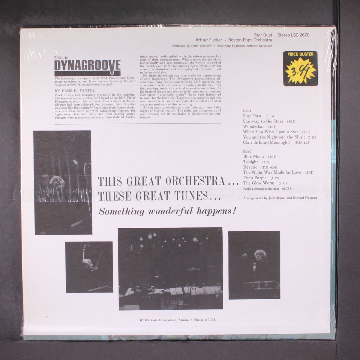 star dust by ARTHUR FIEDLER & BOSTON POPS