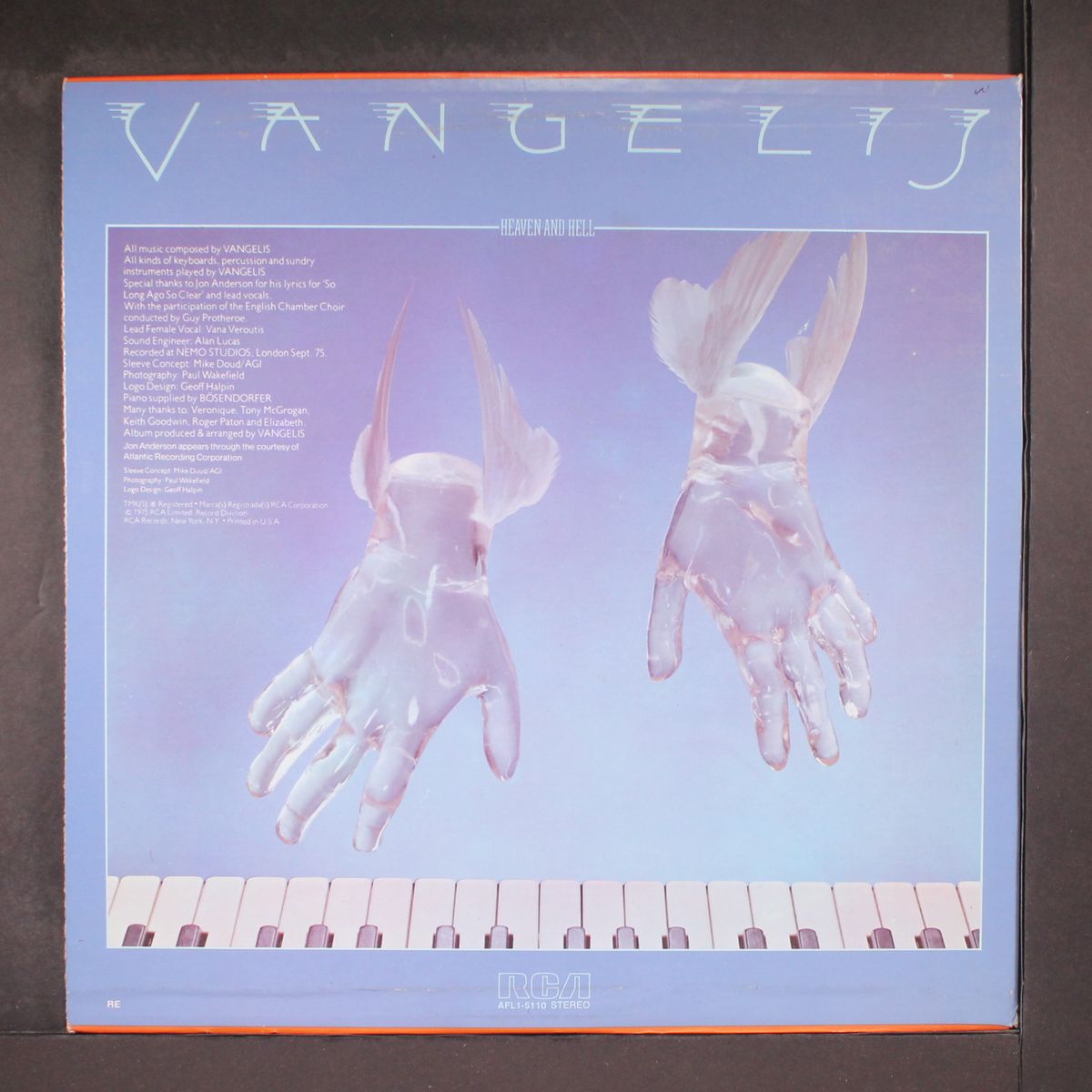 heaven and hell by VANGELIS