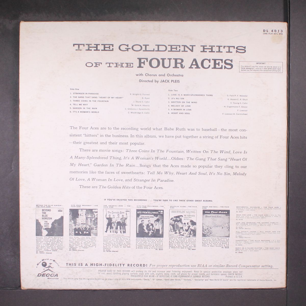 golden hits of by FOUR ACES