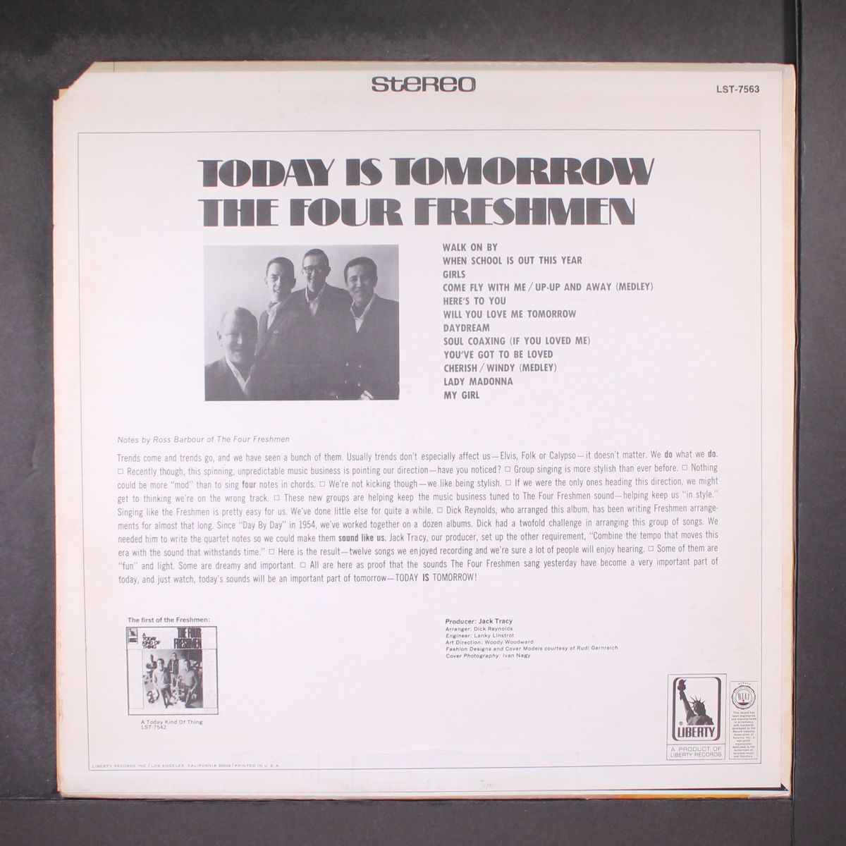 today is tomorrow by FOUR FRESHMEN