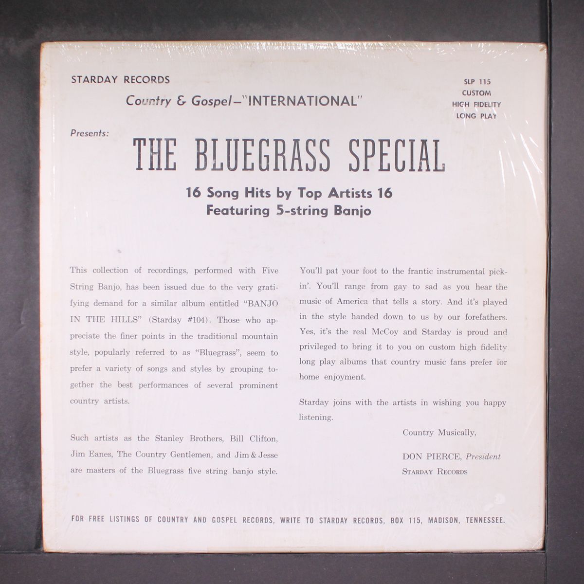 bluegrass special by VARIOUS
