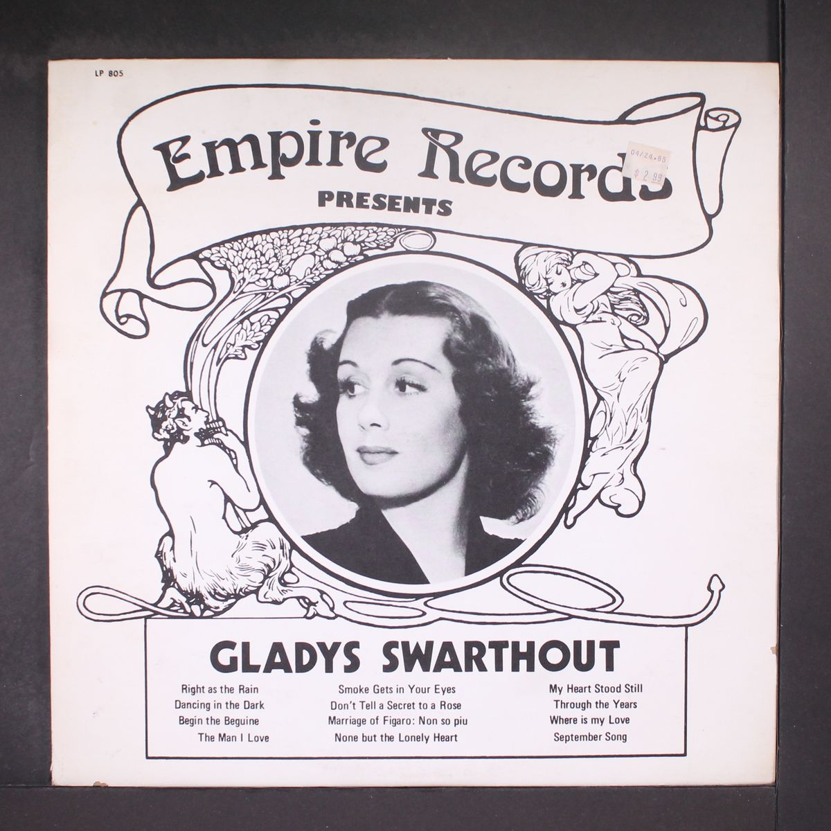 empire records presents by GLADYS SWARTHOUT