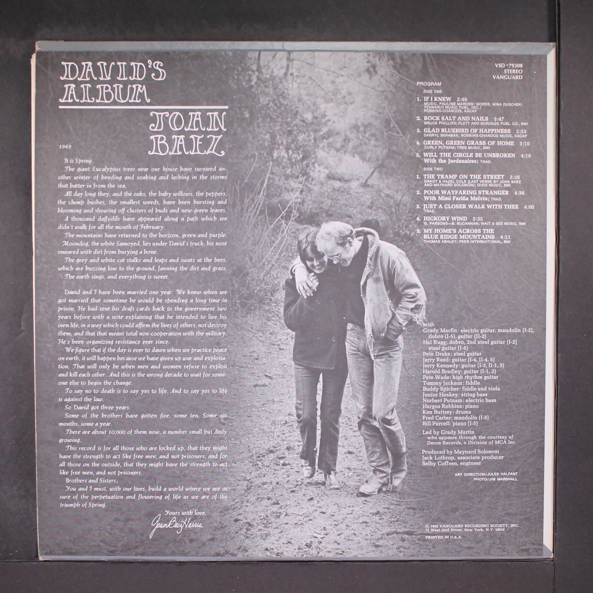 david's album by JOAN BAEZ