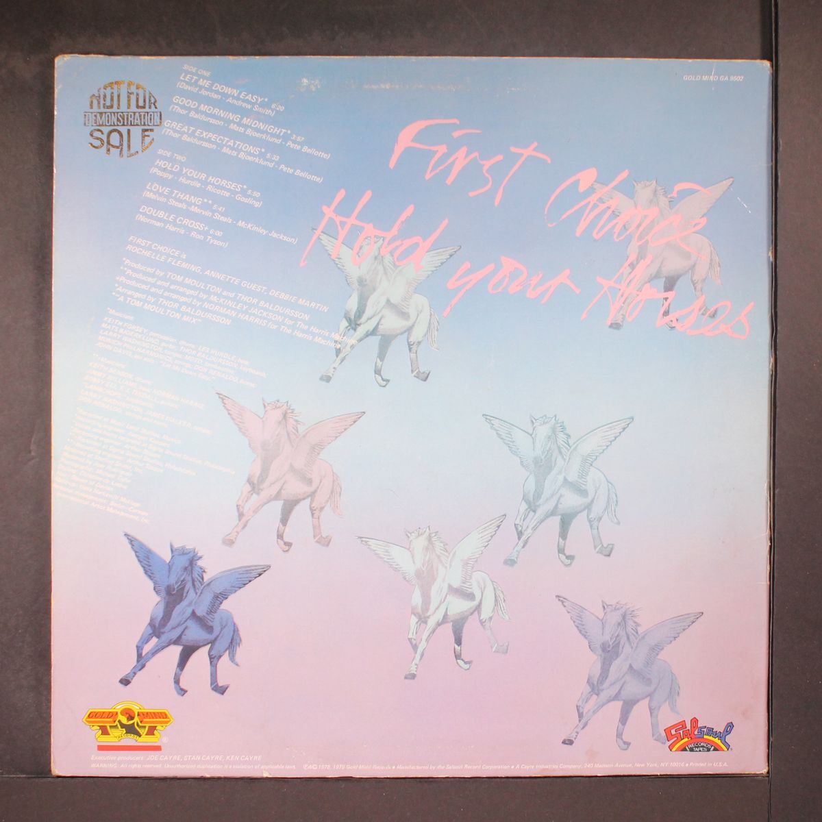 hold your horses by FIRST CHOICE