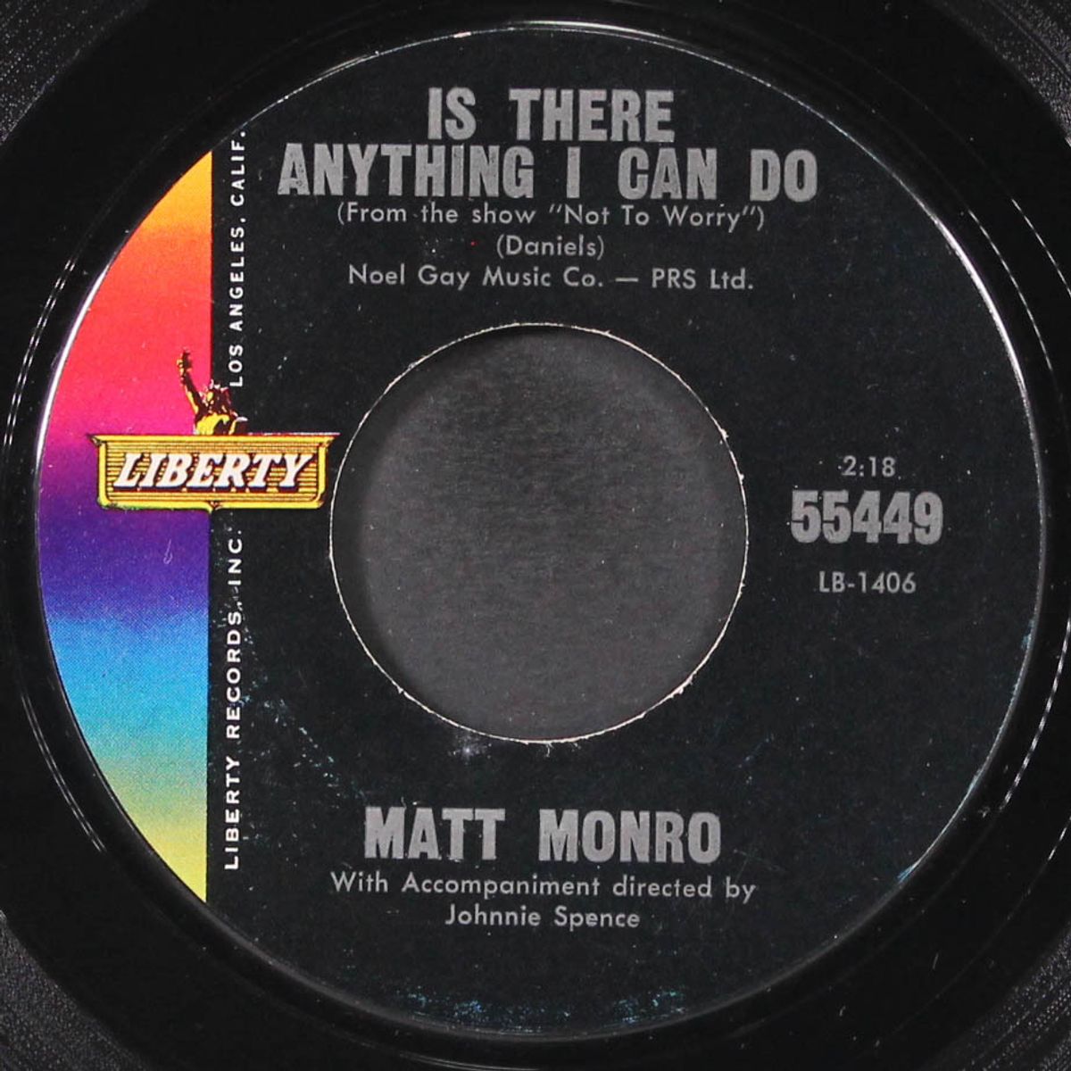 softly as i leave you / is there anything i can do by MATT MONRO