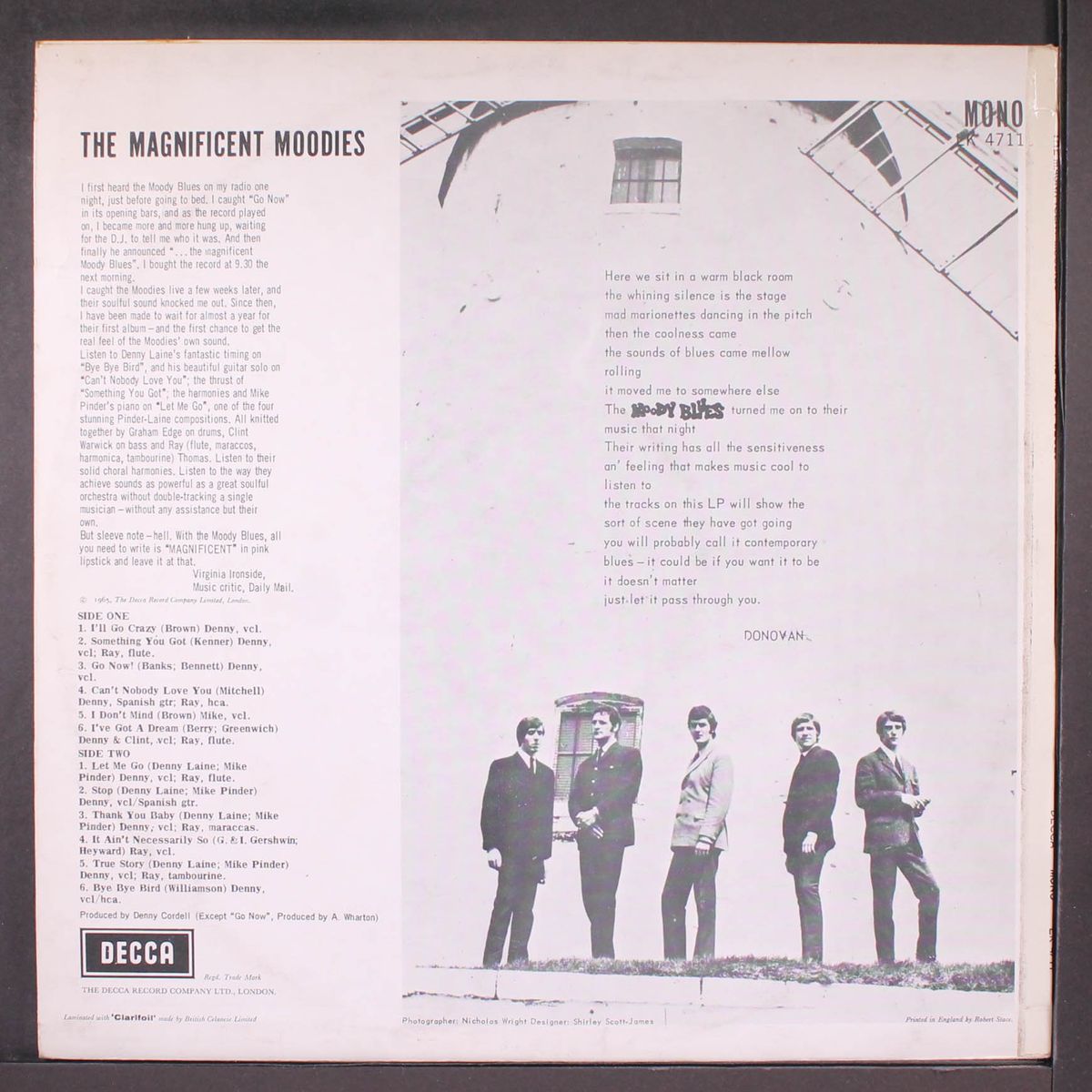 the magnificent moodies by MOODY BLUES