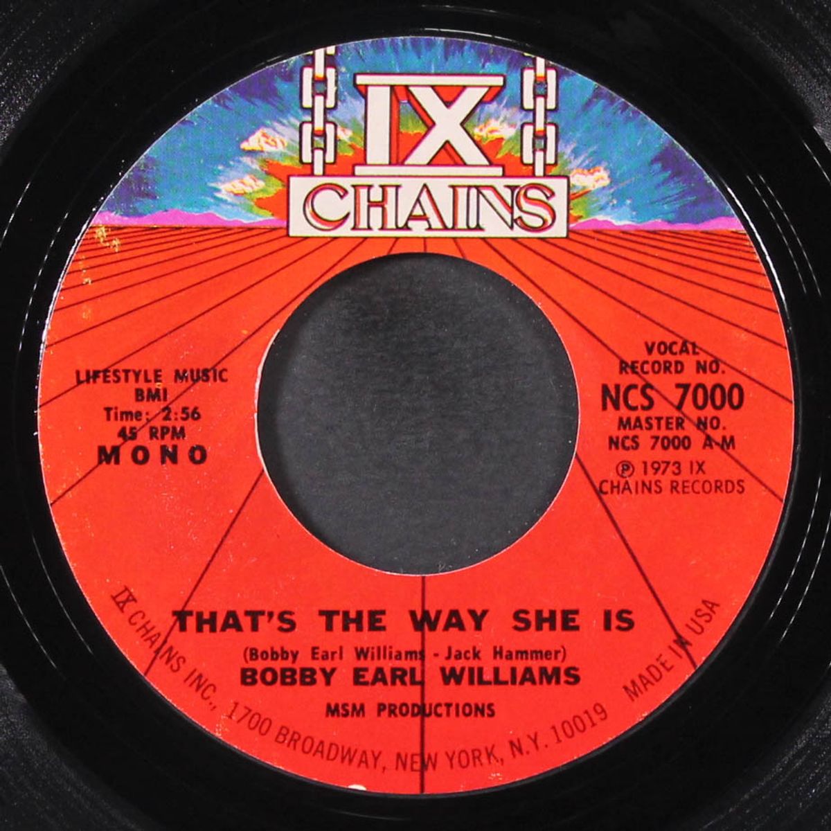 that's the way she is / let her know by BOBBY EARL WILLIAMS