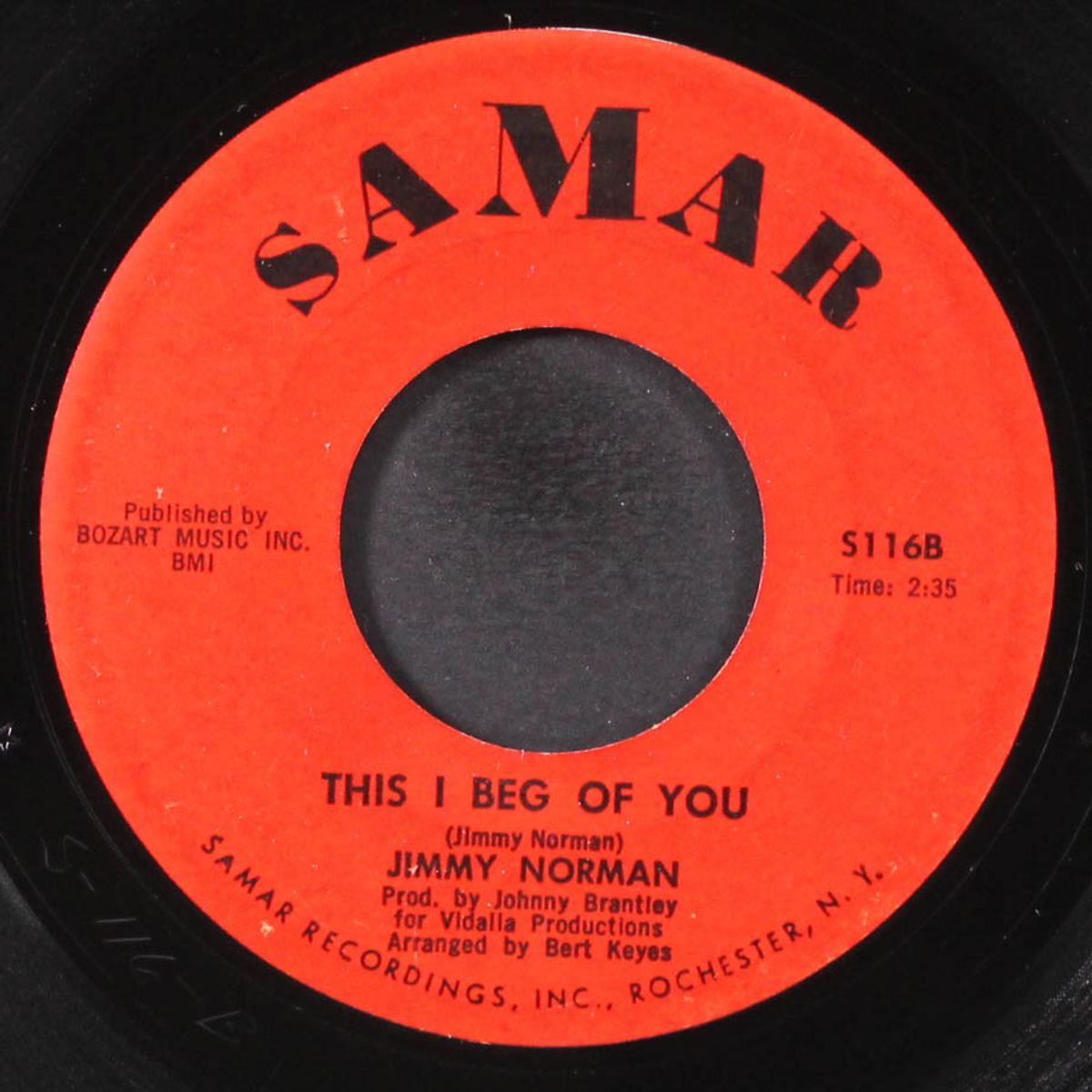 this i beg of you / can you blame me by JIMMY NORMAN