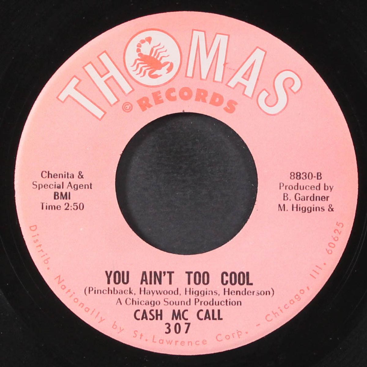 when you wake up / you ain't too cool by CASH MCCALL