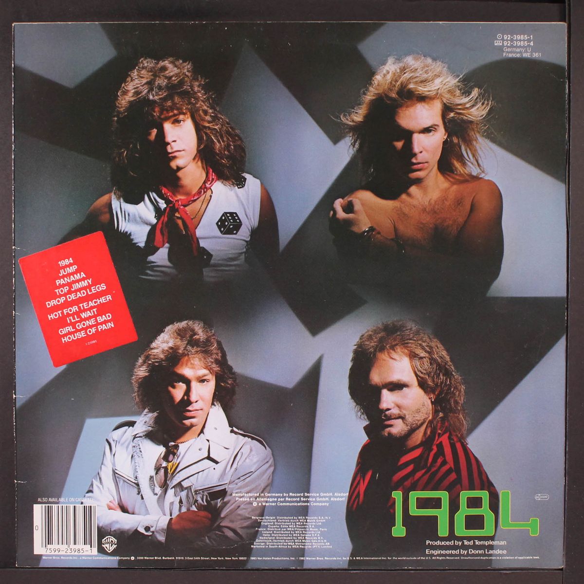 1984 by VAN HALEN