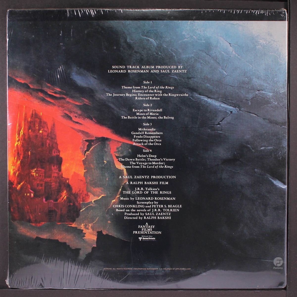 the lord of the rings by LEONARD ROSENMAN