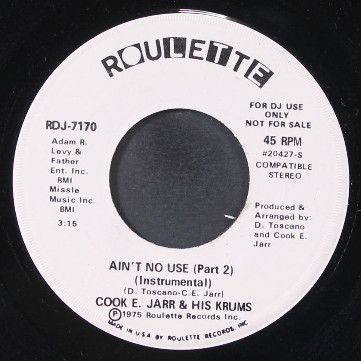 ain't no use / part 2 by COOK E. JARR & KRUMS