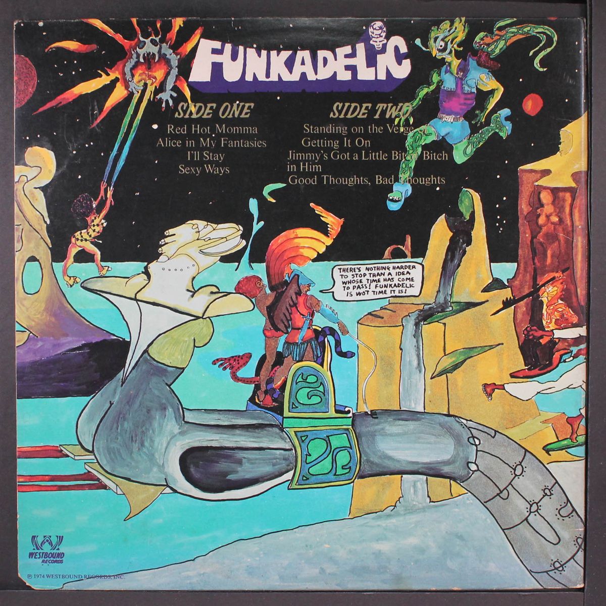standing on the verge of getting it on by FUNKADELIC